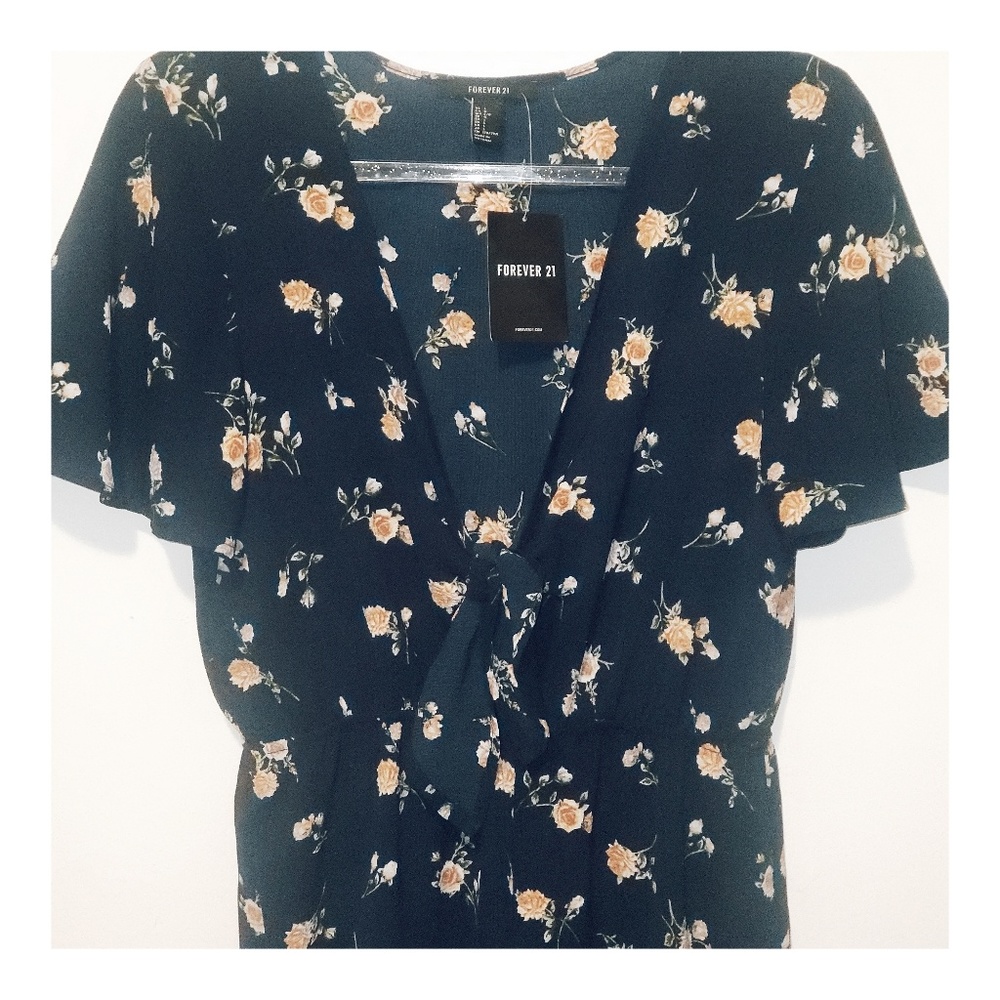 Floral Pant Romper